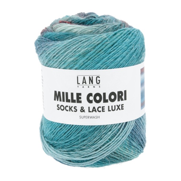 Lang Yarns - Mille Colori Socks &n Lace Luxe - 0221