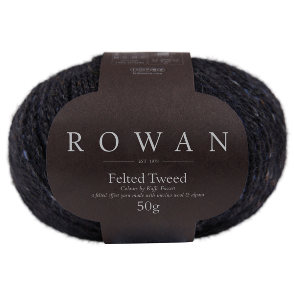 ROWAN Felted Tweed - Black - 211