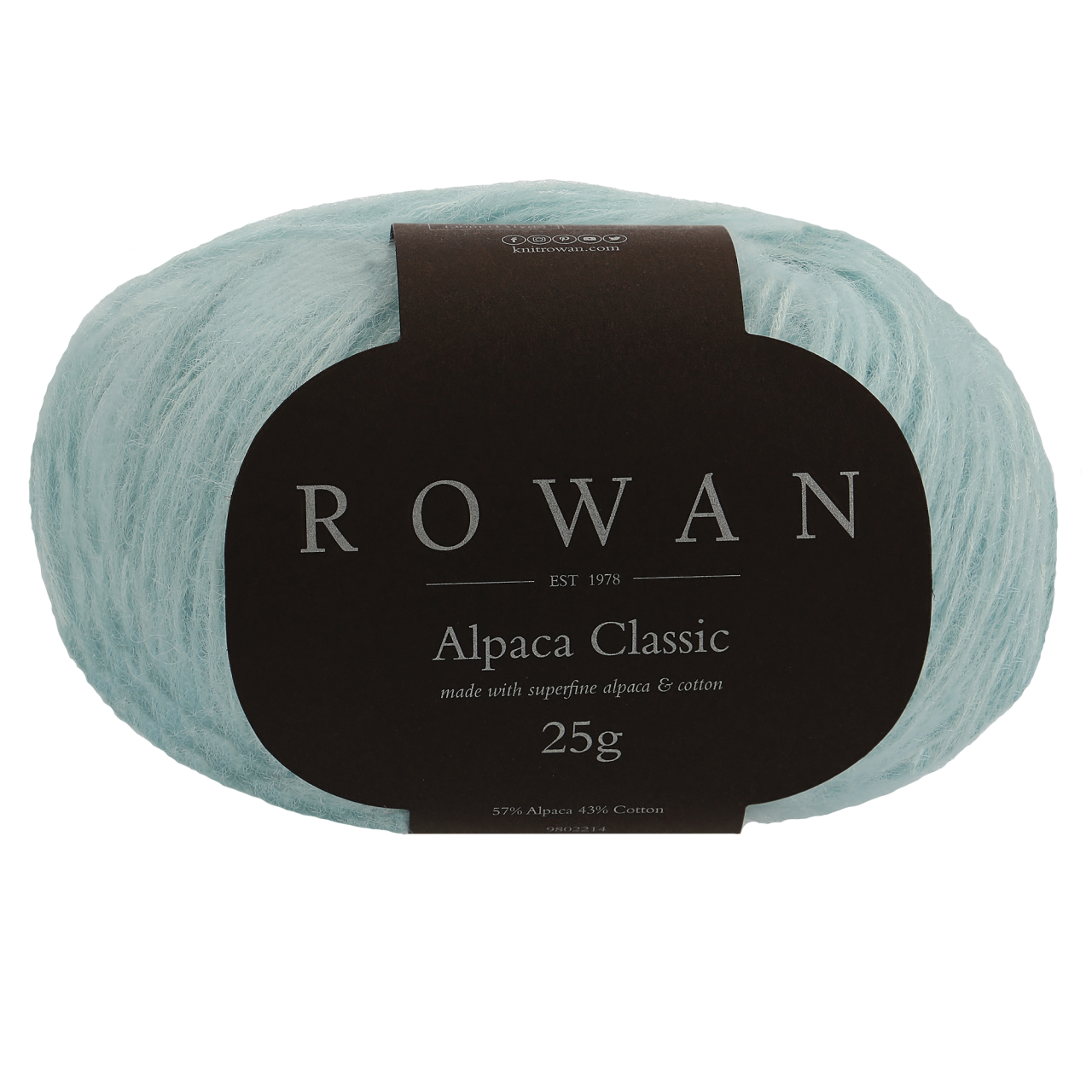 ROWAN- Alpaca Classic - Ice Blue - 00131