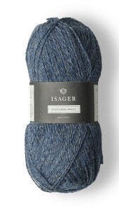 Isager Highland Wool-Denim Blue