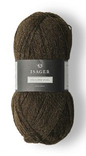 Isager Highland Wool-Chocolate