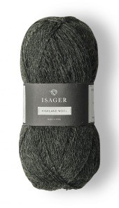Isager Highland Wool-Charcoal