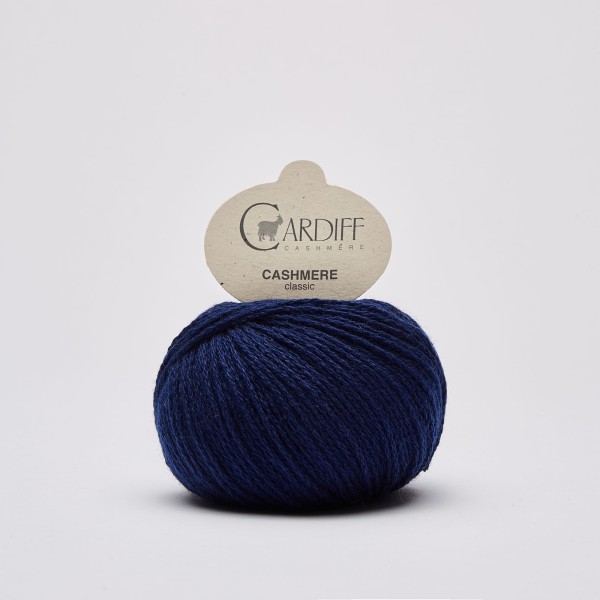 Cardiff Cashmere Classic - Indaco 638