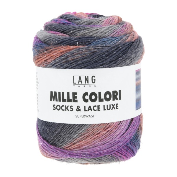 Lang Yarns - Mille Colori Socks & Lace Luxe - 0218